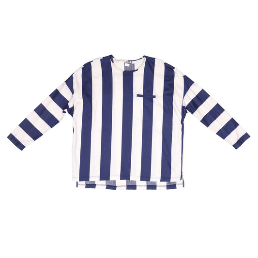 Acne Spring / Summer 2013 Blue and White Striped Shirt