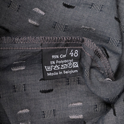 Raf Simons Spring / Summer 2000 Cut Off Sleeve Patterned Shirt