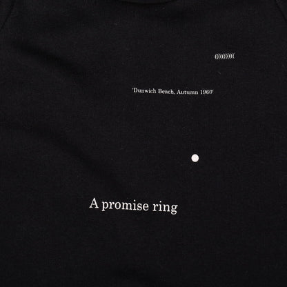 Raf Simons Spring / Summer 2005 “A Promise Ring” Black Crewneck Sweatshirt
