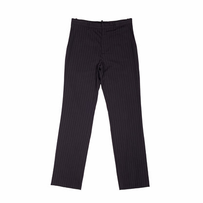 Ann Demeulemeester Black Striped Pants