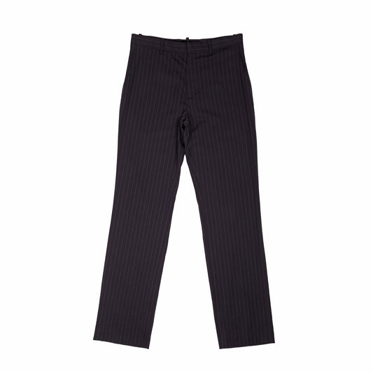 Ann Demeulemeester Black Striped Pants