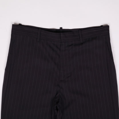 Ann Demeulemeester Black Striped Pants