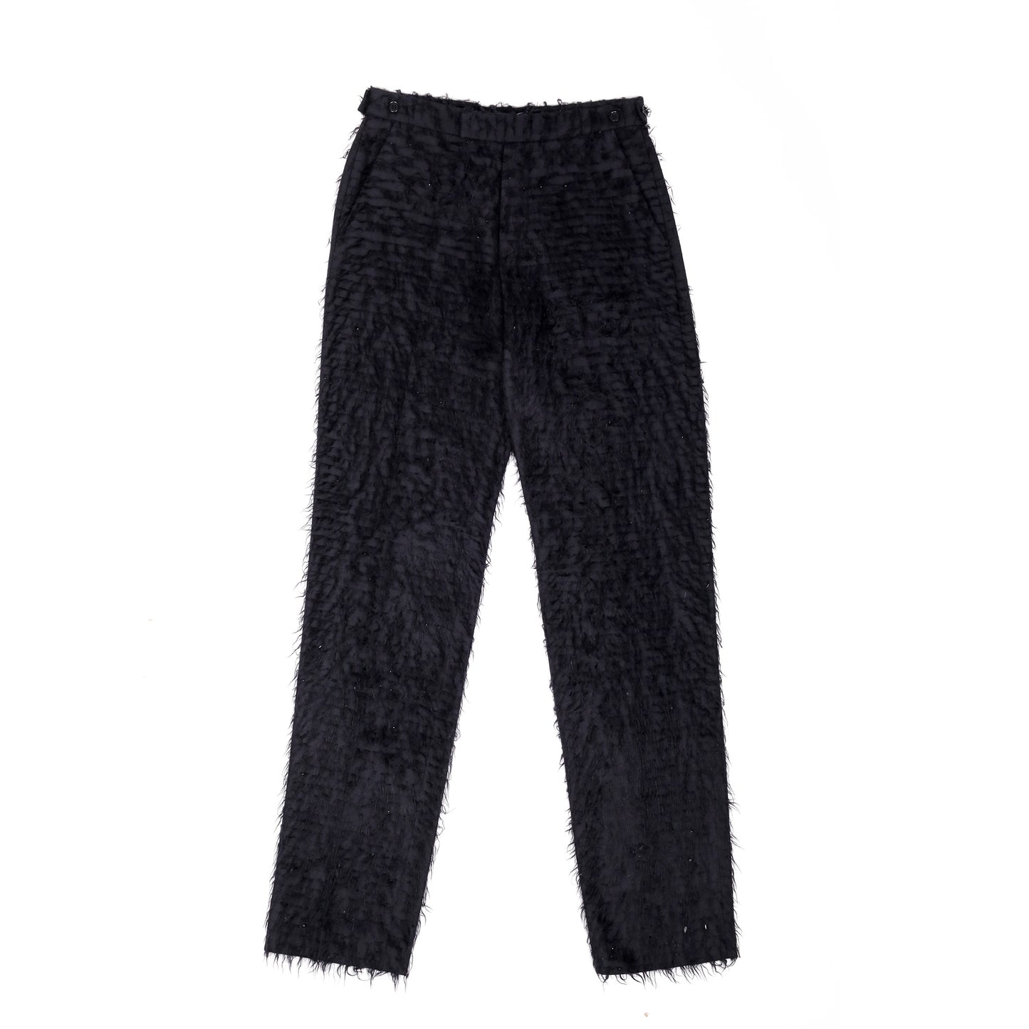 Helmut Lang Spring / Summer 1999 Textured Black Pants