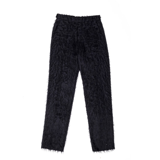 Helmut Lang Spring / Summer 1999 Textured Black Pants