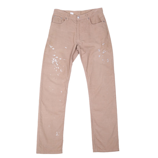 Helmut Lang Relaxed-Cut Painter Jean Corduroy Pants
