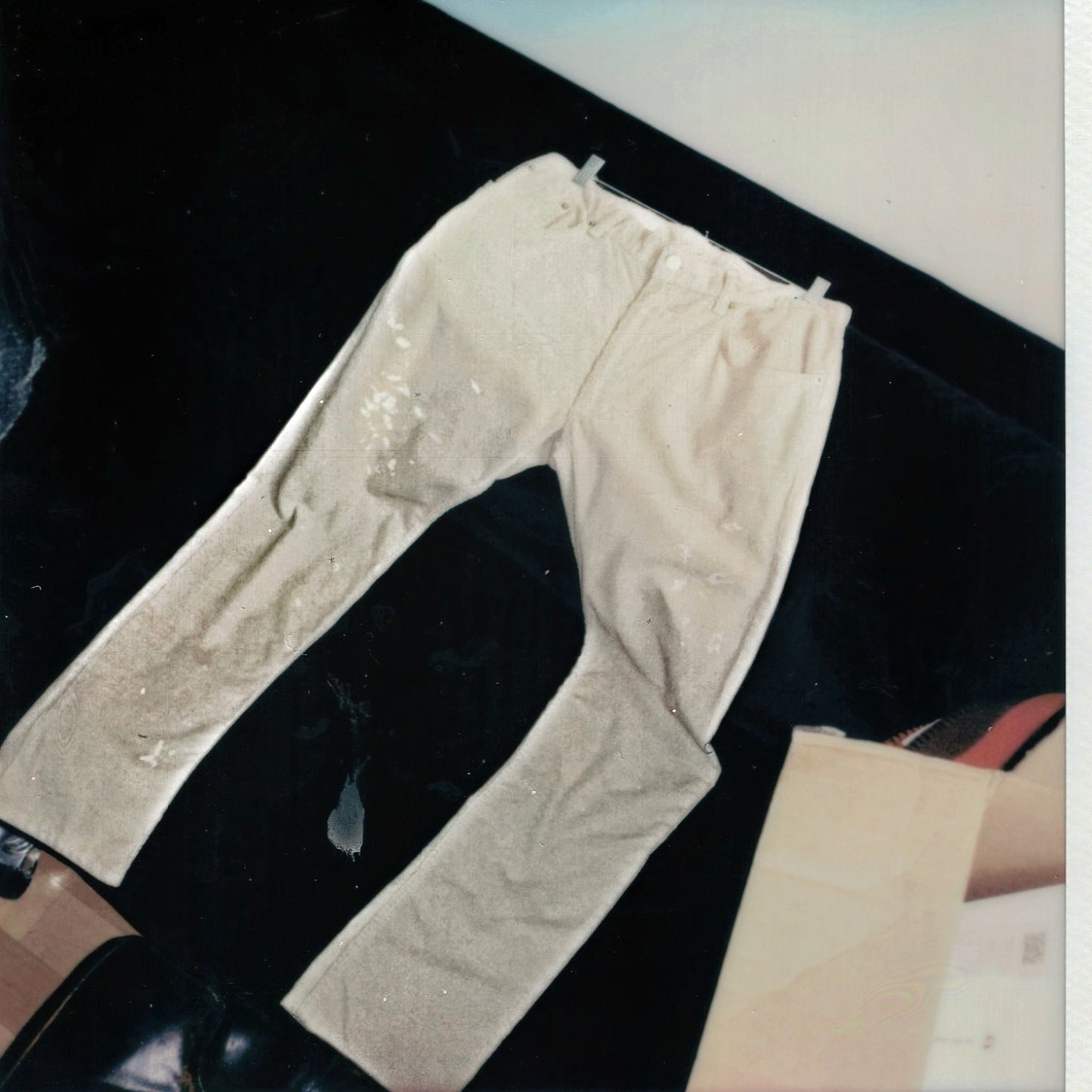 Helmut Lang Relaxed-Cut Painter Jean Corduroy Pants