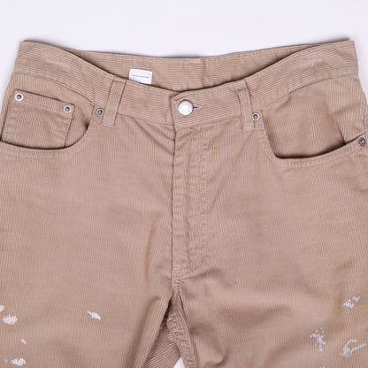 Helmut Lang Relaxed-Cut Painter Jean Corduroy Pants