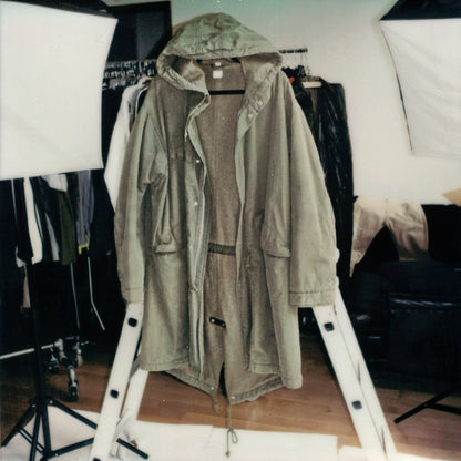 Helmut Lang Army Green Parka