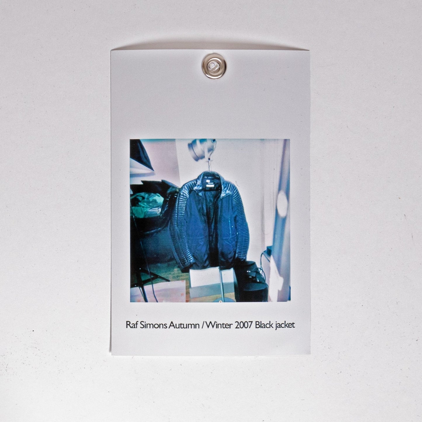 Raf Simons Autumn / Winter 2007 Black Jacket