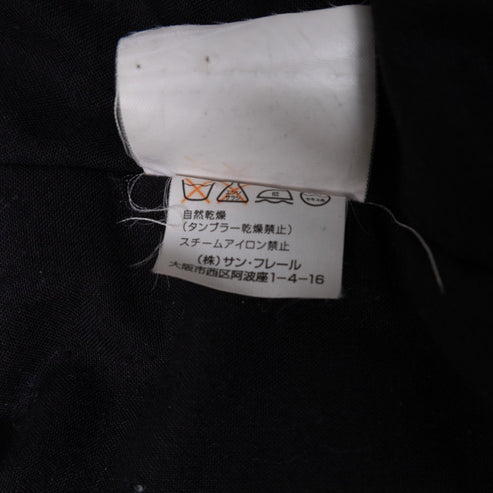 Raf Simons Autumn / Winter 2002 “Virginia Creeper” Varsity Black Lette ...