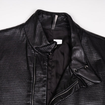 Dior Homme by Hedi Slimane Spring / Summer 2002 Black Leather Jacket