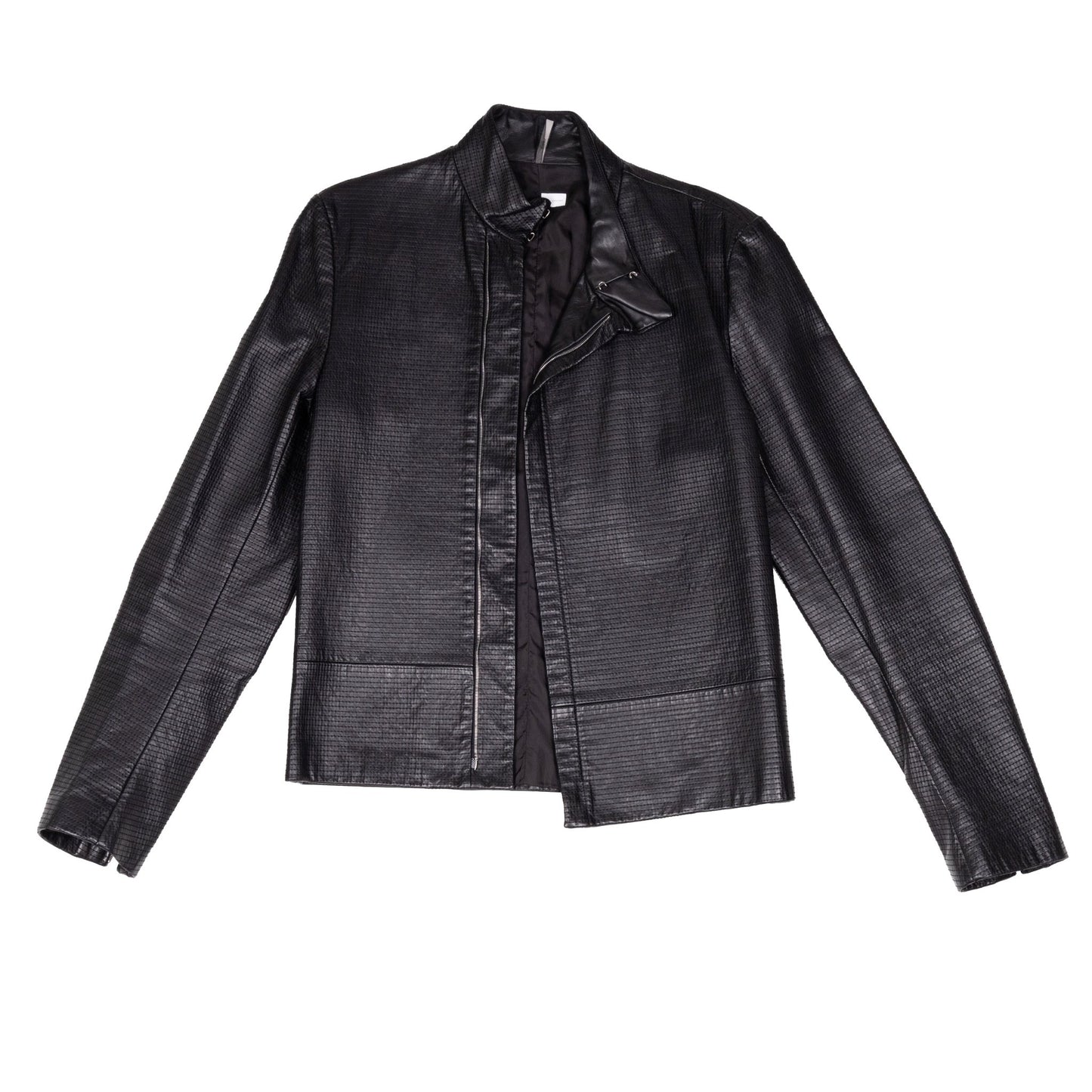Dior Homme by Hedi Slimane Spring / Summer 2002 Black Leather Jacket