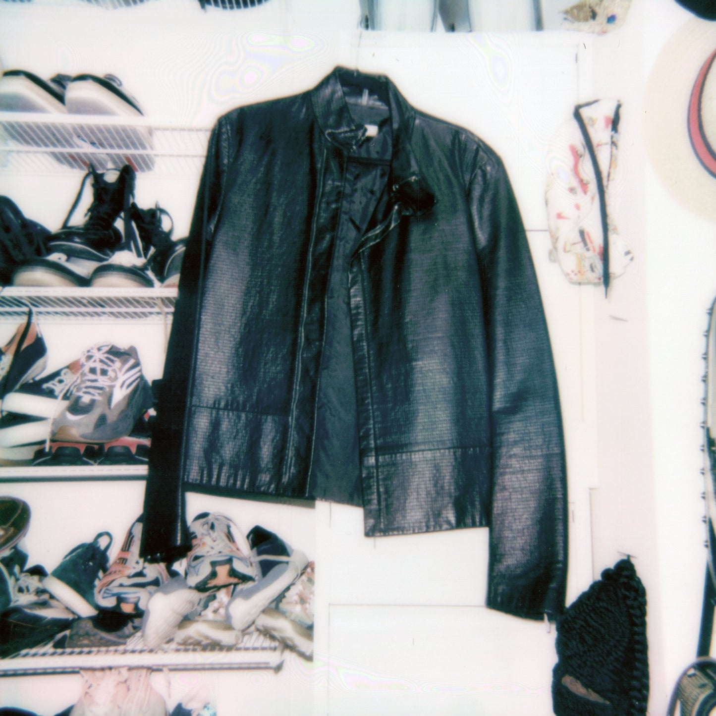 Dior Homme by Hedi Slimane Spring / Summer 2002 Black Leather Jacket
