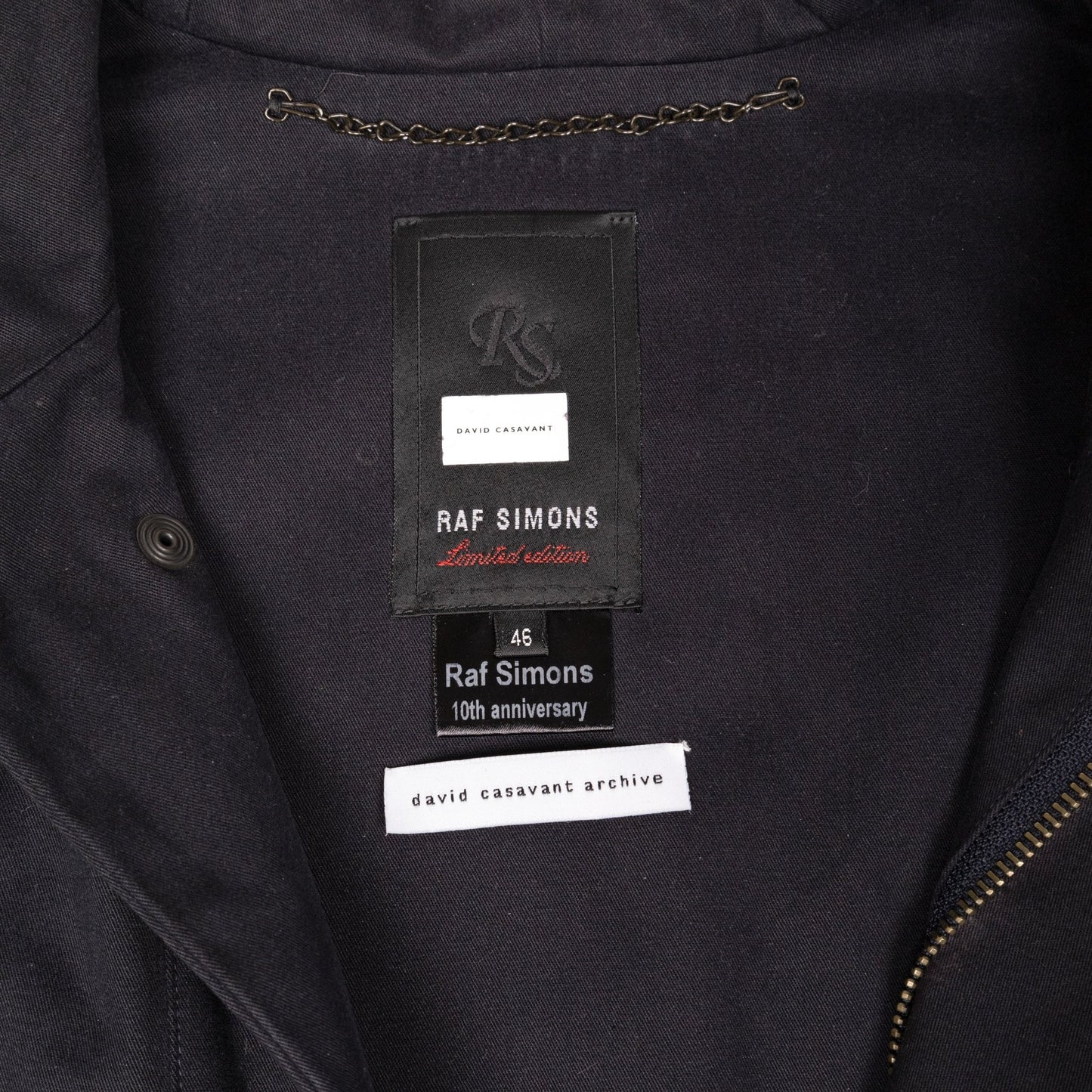 Raf Simons Limited Edition 10th Anniversary Teenage Riot Parka