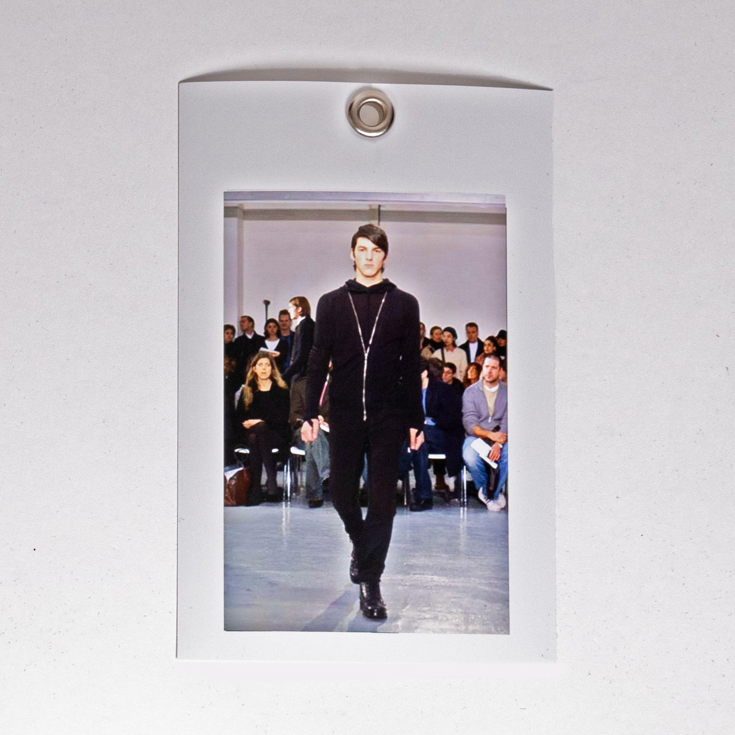 Helmut Lang Autumn / Winter 2003 Black Mohawk Hoodie