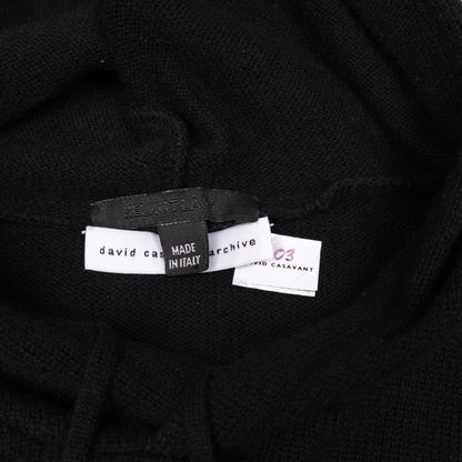 Helmut Lang Autumn / Winter 2003 Black Mohawk Hoodie
