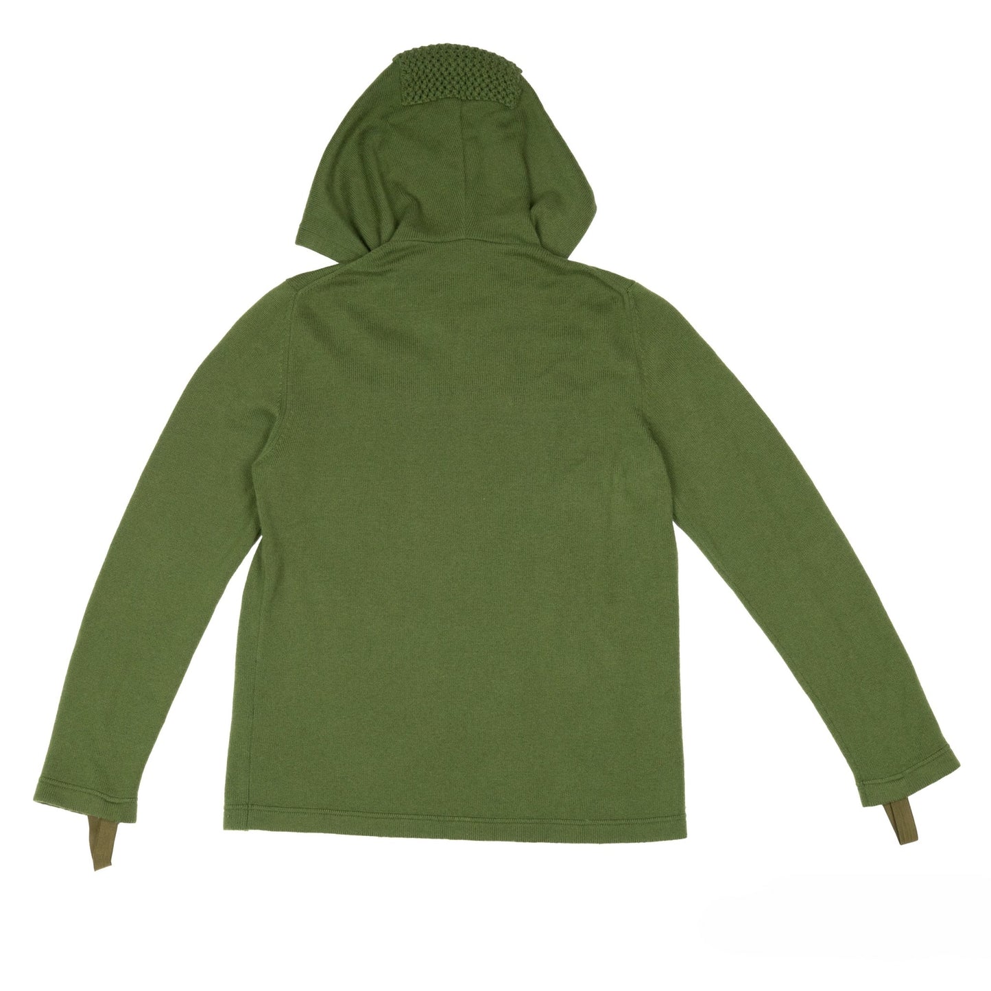 Helmut Lang Autumn / Winter 2003 Green Mohawk Hoodie