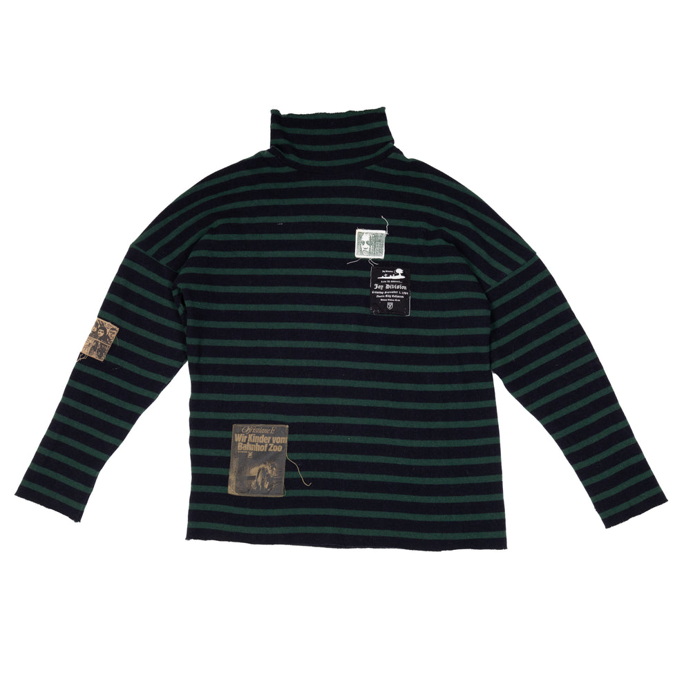 Raf Simons Autumn / Winter 2001 “Riot, Riot, Riot” Patches Sweater ...