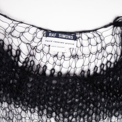 Raf Simons Spring / Summer 1998 “Black Palms” Striped Sweater