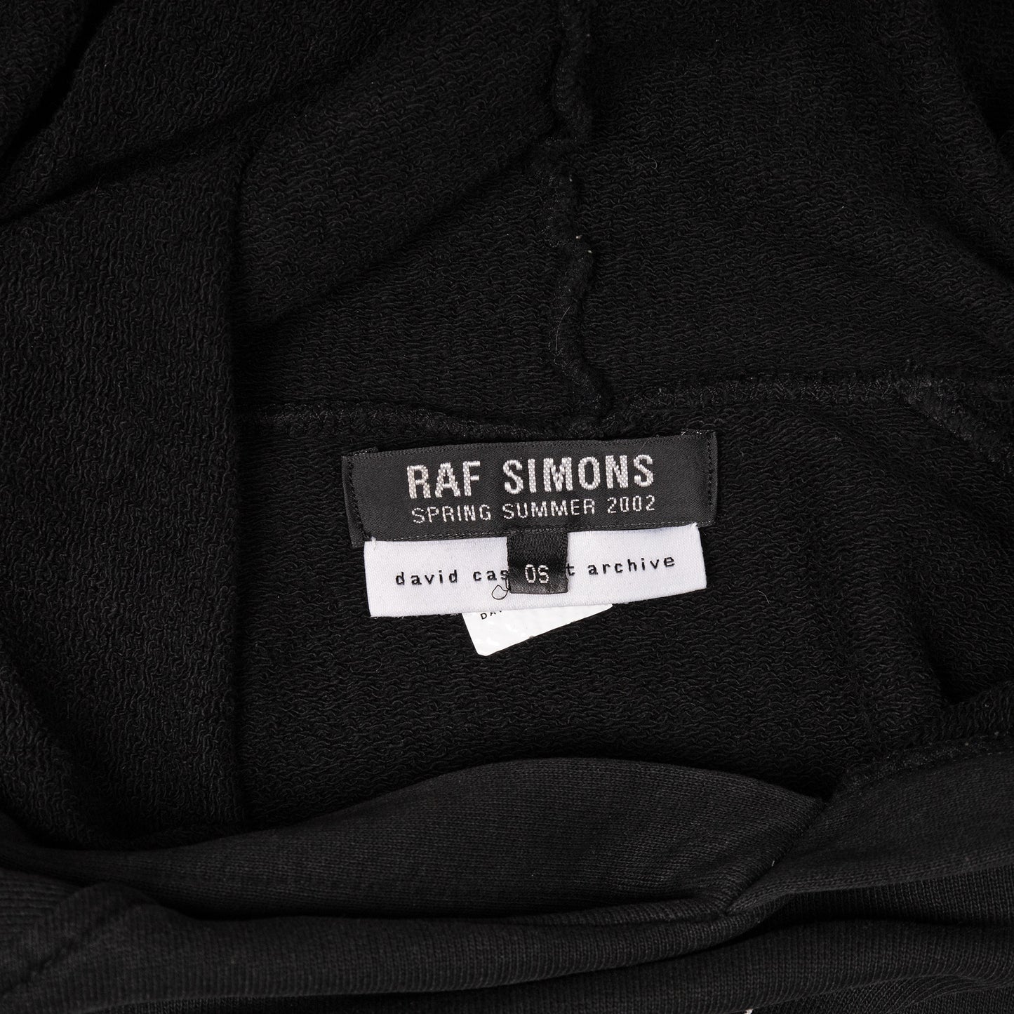 Raf Simons Spring / Summer 2002 Terror Period Hoodie
