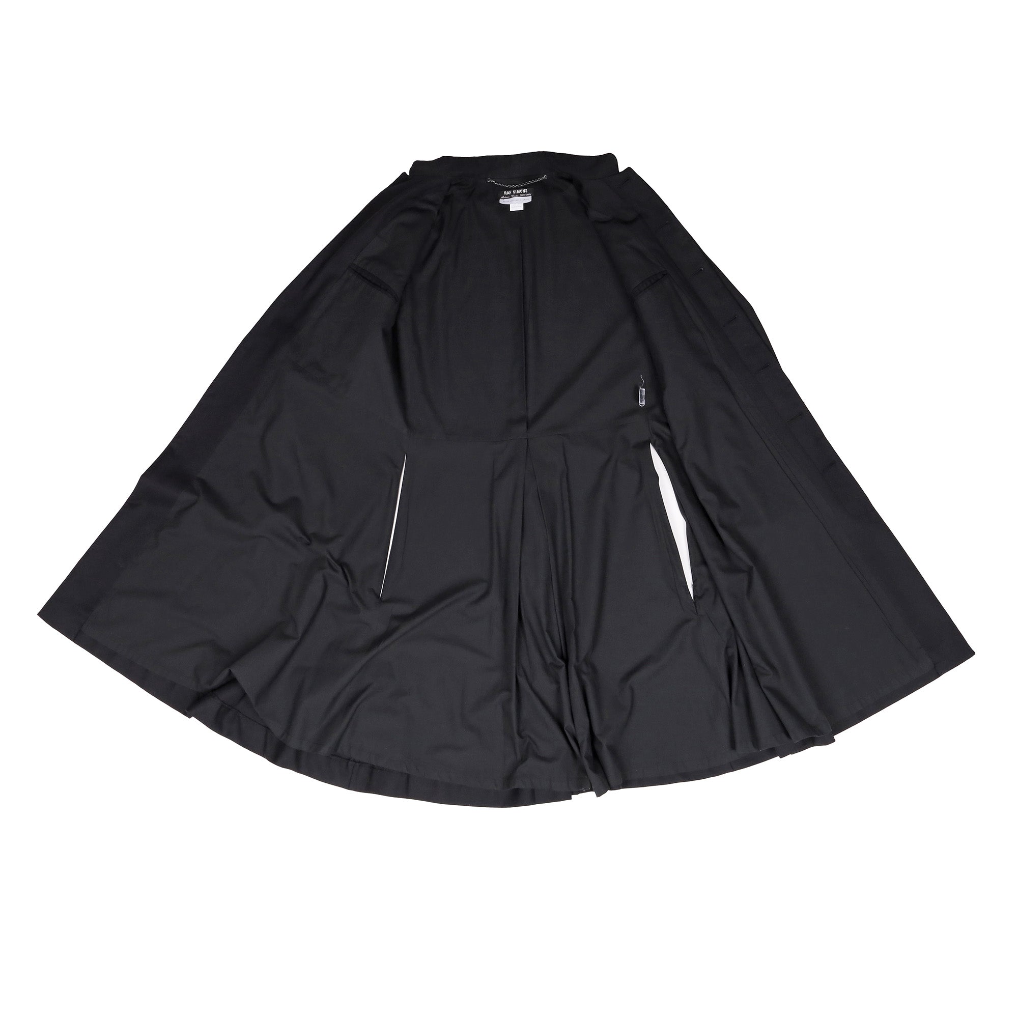 Raf Simons Autumn / Winter 2000 Black Priest Coat – david casavant