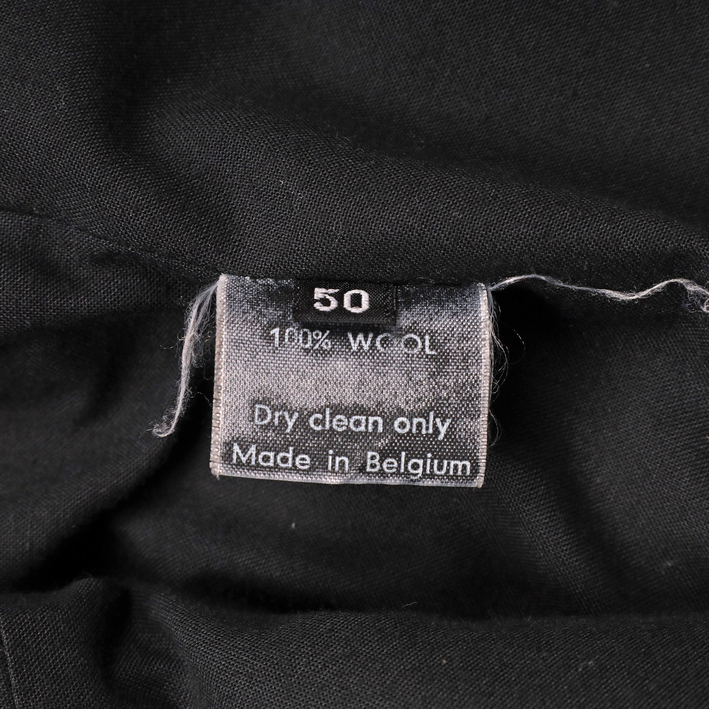 Raf Simons Autumn / Winter 2000 Black Priest Coat