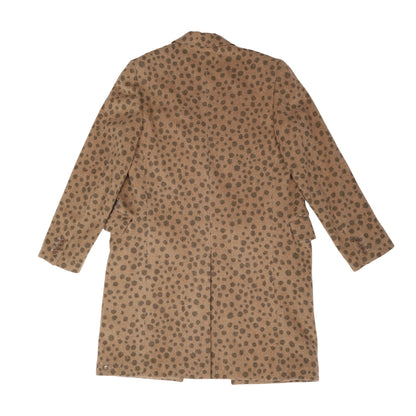 Helmut Lang Autumn / Winter 2001 Leopard Print Wool Coat (Sample)