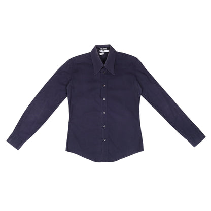 Raf Simons Autumn / Winter 2003 Peter Saville “Still” Navy Shirt