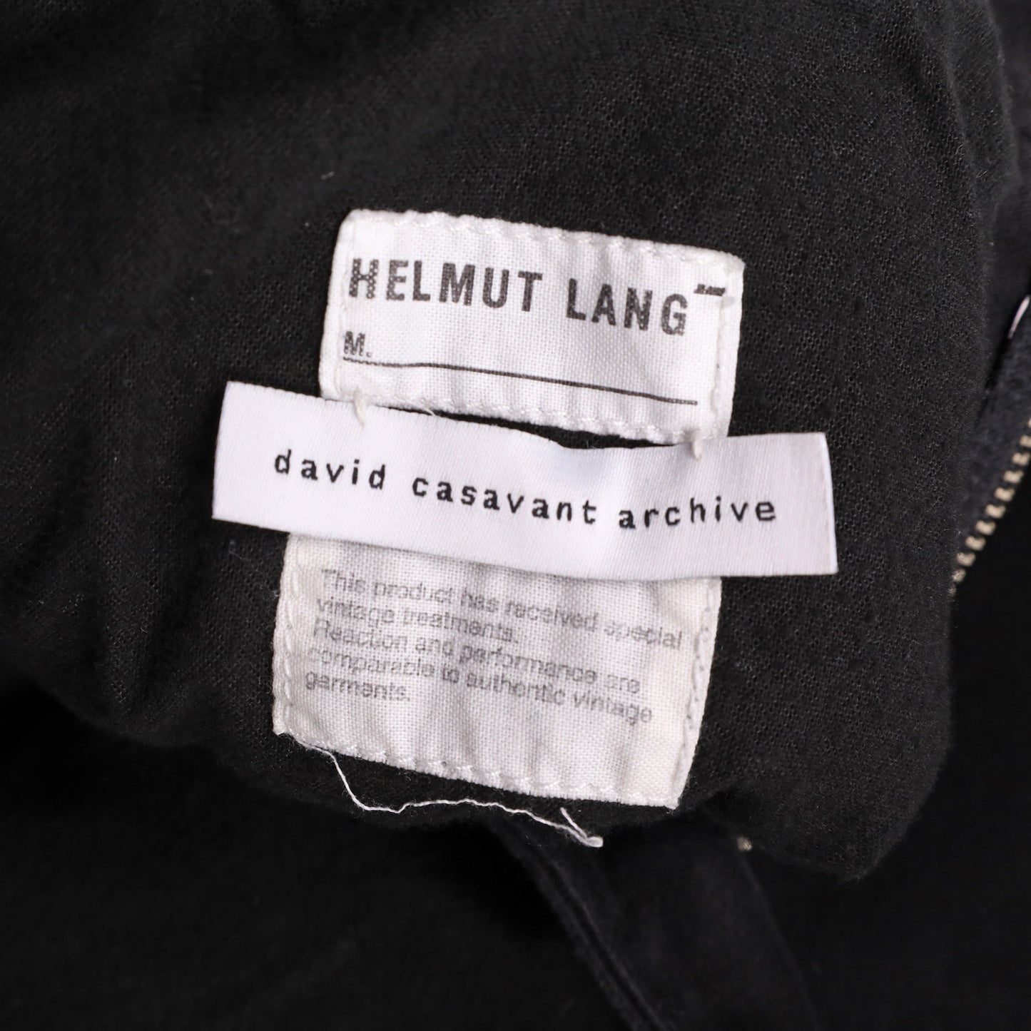 Helmut Lang Autumn / Winter 1999 Astro Black Moleskin Biker Pants