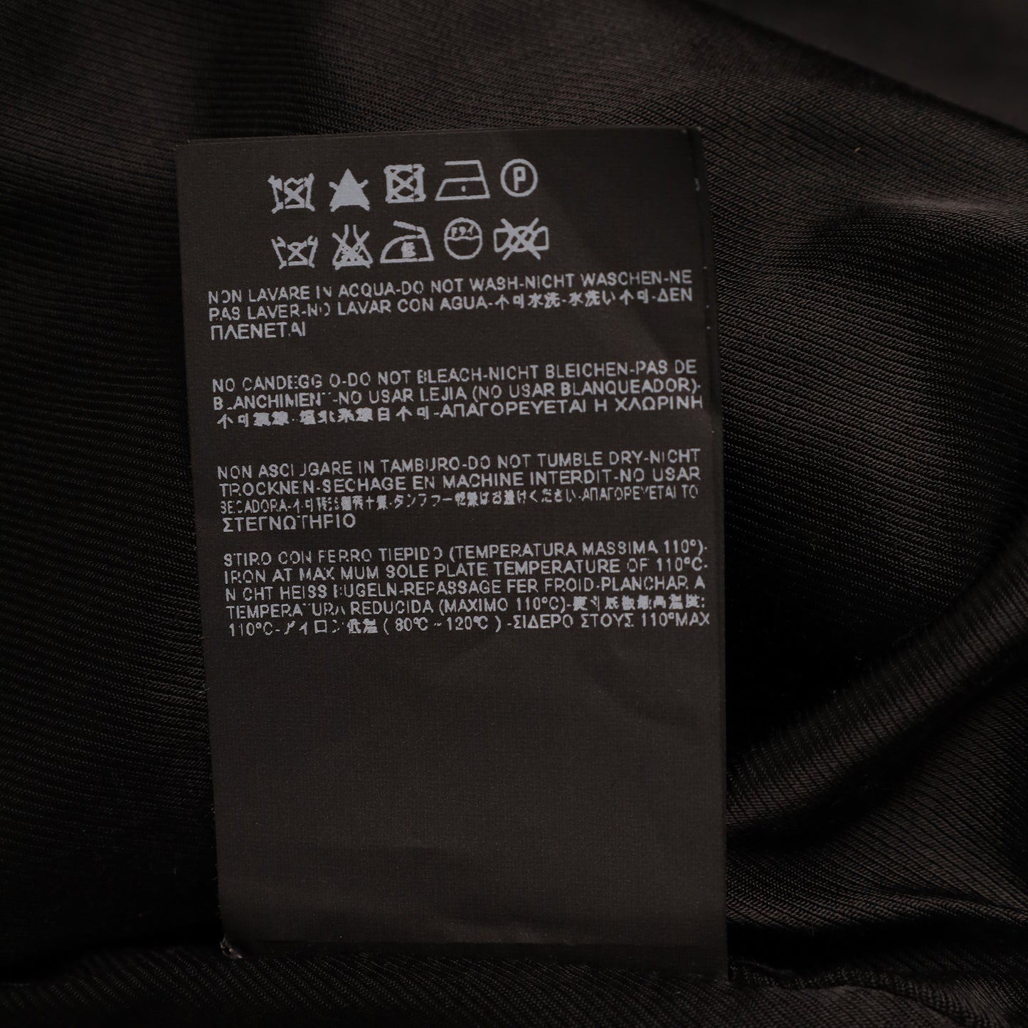 Saint Laurent by Hedi Slimane Autumn / Winter 2013 Black Teddy Varsity Jacket