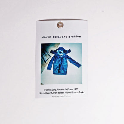 Helmut Lang Autumn / Winter 1999 Kevlar Ballistic Nylon Eskimo Parka