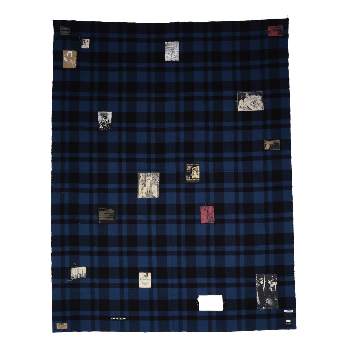 Raf Simons “Limited Edition” Patches Blanket – david casavant archive