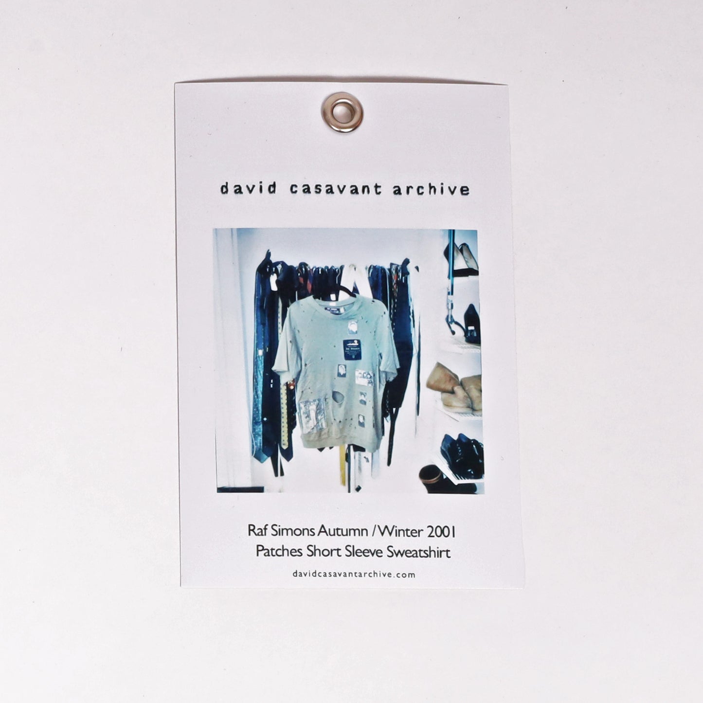 Raf Simons Autumn / Winter 2001 Patches Short Sleeve Sweatshirt