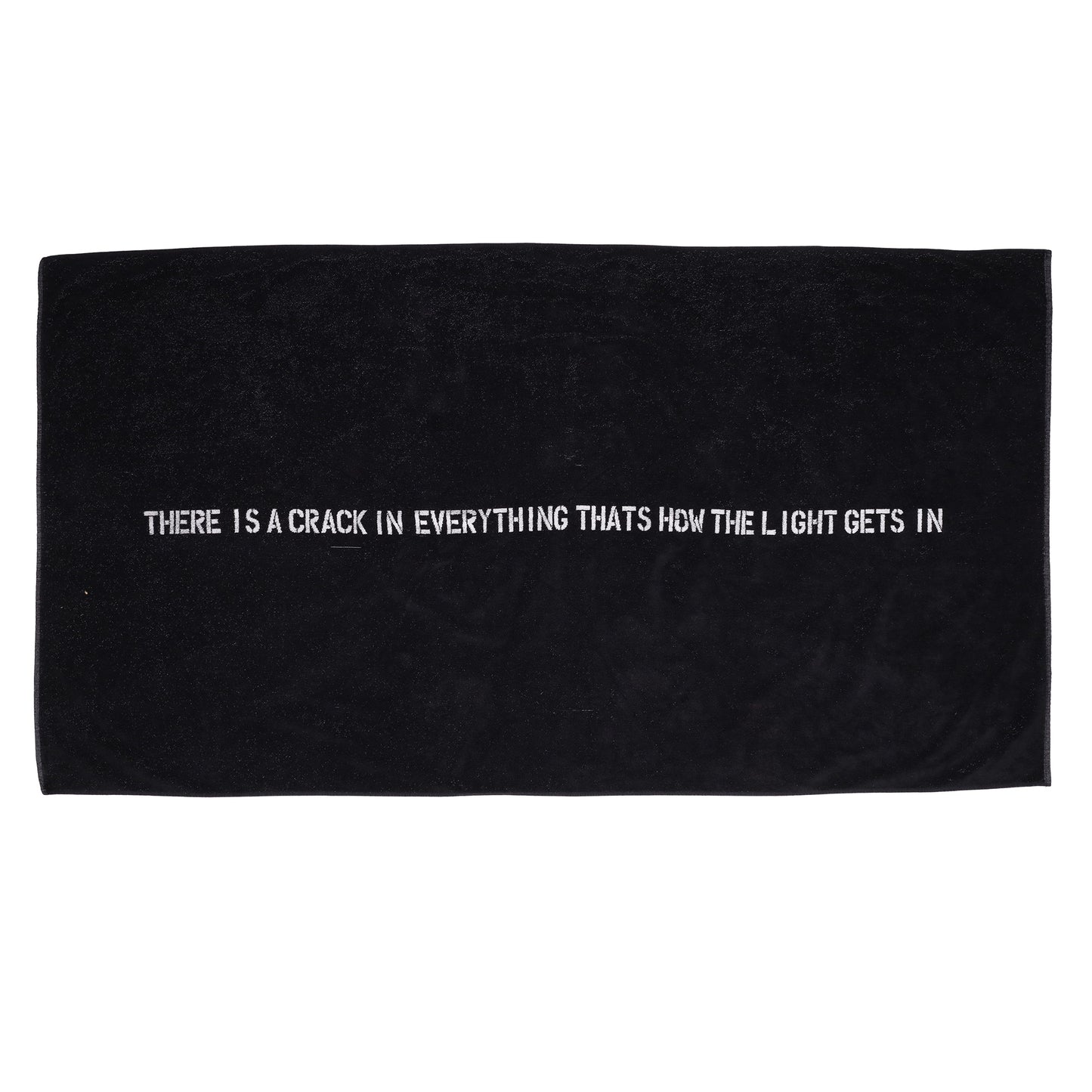 Raf Simons Spring / Summer 2009 Christopher Wool “Crack in Everything” Towel