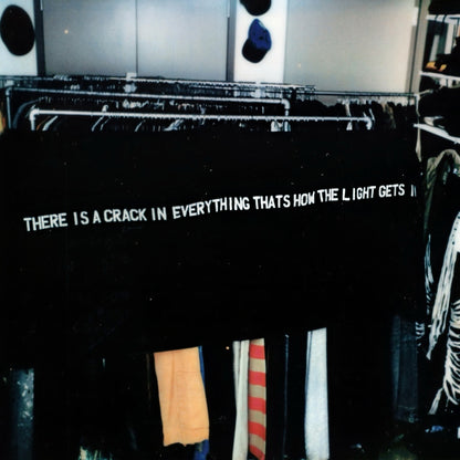 Raf Simons Spring / Summer 2009 Christopher Wool “Crack in Everything” Towel