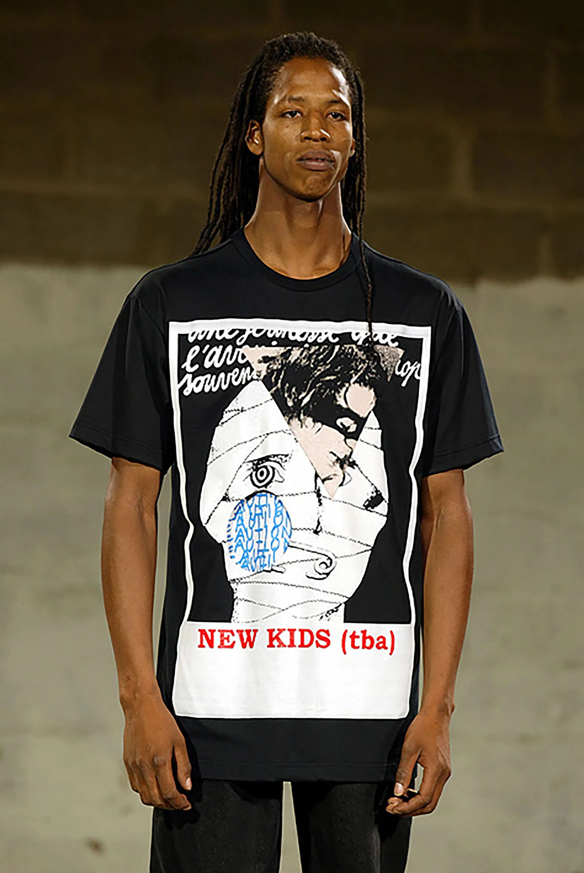 Raf Simons Spring Summer 2003 “New Kids” Consumed T-Shirt