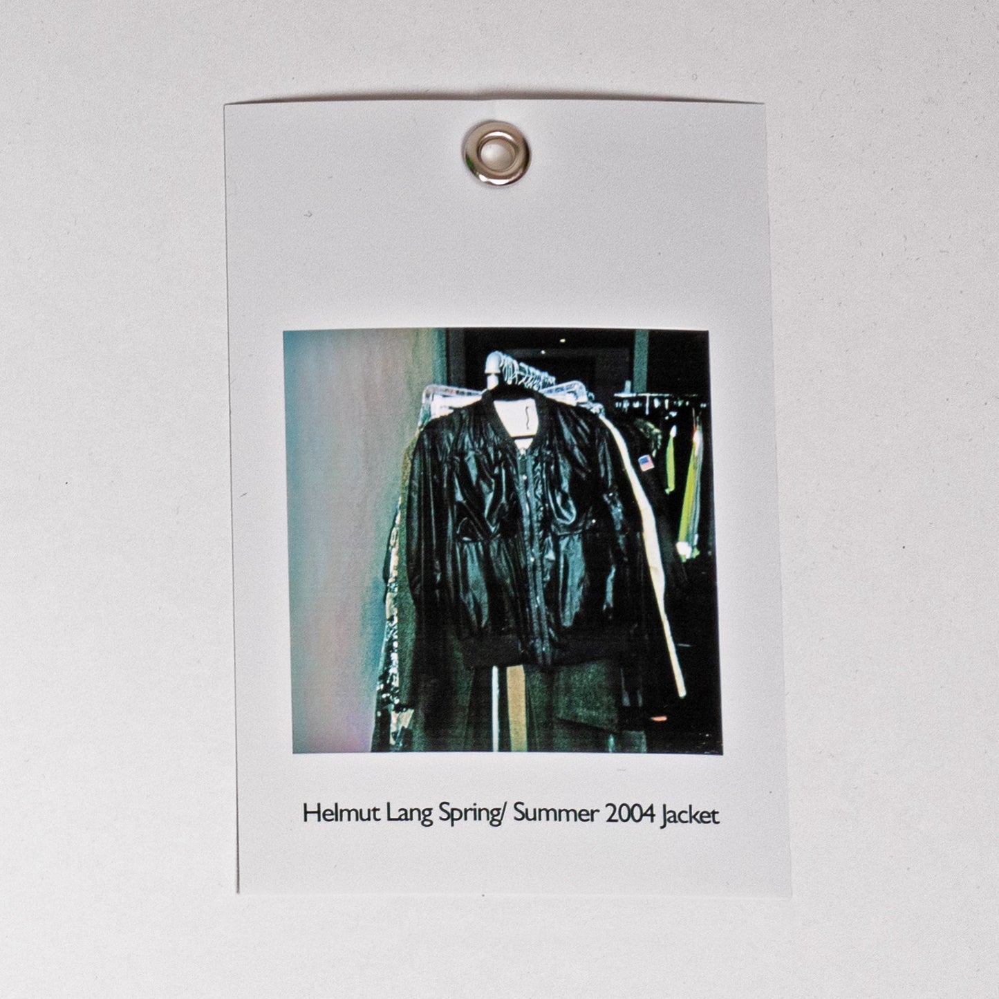 Helmut Lang 2004 春夏束缚夹克